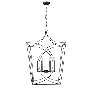 Tracy - 6 Light Pendant-6.1 Inches Tall and 24 Inches Wide