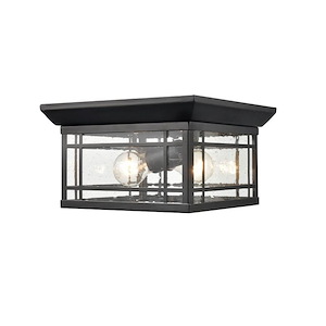 Armington - 1 Light Outdoor Flush Mount-11 Inches Tall and 6.5 Inches Wide - 1219490