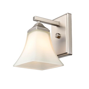 1 Light Wall Sconce-11.38 Inches Tall and 5.5 Inches Wide