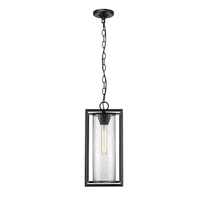 Wheatland - 1 Light Outdoor Hanging Lantern-17 Inches Tall and 7.5 Inches Wide