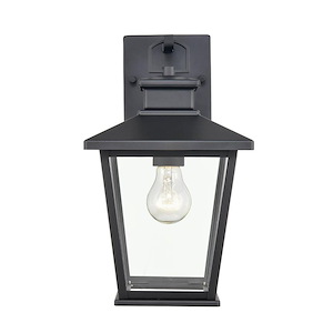 Bellmon - 1 Light Outdoor Hanging Lantern-12.75 Inches Tall and 7.5 Inches Wide