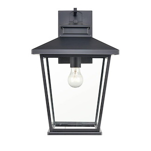 Bellmon - 1 Light Outdoor Hanging Lantern-17.25 Inches Tall and 11.13 Inches Wide