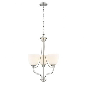 Alberta - 3 Light Chandelier-25 Inches Tall and 18 Inches Wide