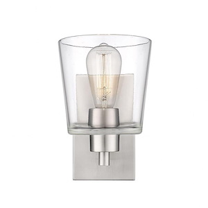 Evalon - 1 Light Wall Sconce-10 Inches Tall and 6.5 Inches Wide