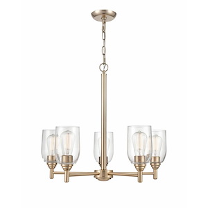 Arlett - 5 Light Chandelier-22.63 Inches Tall and 25 Inches Wide - 1090386