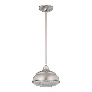 Neo-Industrial - 1 Light Pendant-46.5 Inches Tall and 10 Inches Wide