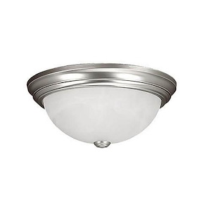 3 Light Flush Mount-5.5 Inches Tall and 5.5 Inches Wide