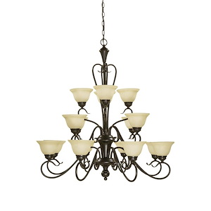 Devonshire - 16 Light Chandelier-41 Inches Tall and 39.5 Inches Wide - 1151753