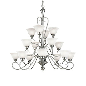Devonshire - 16 Light Chandelier-41 Inches Tall and 39.5 Inches Wide - 1219798