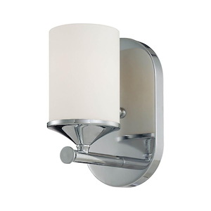 1 Light Wall Sconce-8 Inches Tall and 4.5 Inches Wide