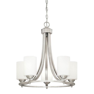 Bristo - 5 Light Chandelier-21.5 Inches Tall and 21 Inches Wide