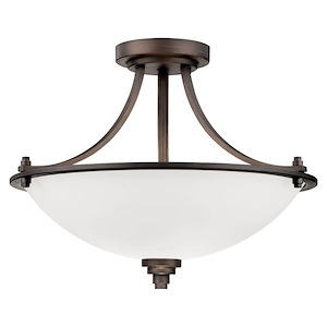 Bristo - 3 Light Pendant-13.5 Inches Tall and 17.5 Inches Wide