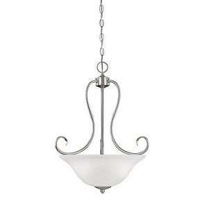Main Street - 3 Light Pendant-24 Inches Tall and 19 Inches Wide - 708594