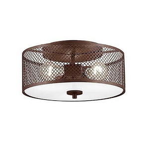 Akron - 3 Light Flush Mount-6.5 Inches Tall and 16 Inches Wide - 1153066