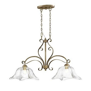 Chatsworth - 2 Light Chandelier-23.5 Inches Tall and 12.5 Inches Wide