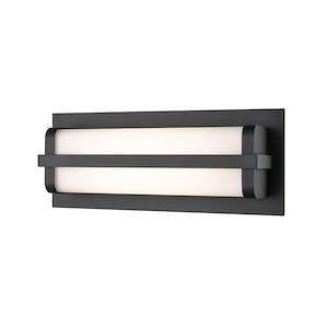 Amster - 12W 1 LED Outdoor Wall Mount-15.75 Inches Tall and 6.3 Inches Wide