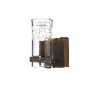 Tulsa - 1 Light Wall Sconce-7.5 Inches Tall and 5 Inches Wide - 708665