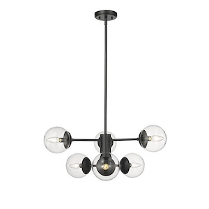 Avell - 6 Light Pendant-11 Inches Tall and 28 Inches Wide - 1276093