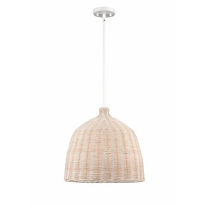 Elise - 1 Light Pendant-15 Inches Tall and 16 Inches Wide
