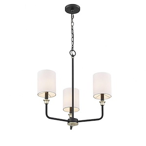 Chelsea - 3 Light Chandelier-22 Inches Tall and 21 Inches Wide - 1298290