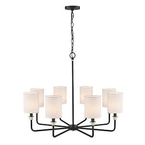 Chelsea - 8 Light Chandelier-25 Inches Tall and 31.75 Inches Wide - 1298292