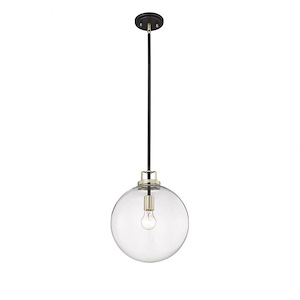 Mellrosa - 1 Light Pendant-14.38 Inches Tall and 12 Inches Wide - 1298293