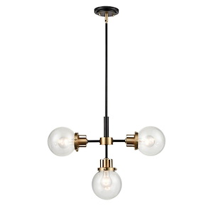 Mellrosa - 3 Light Pendant-23 Inches Tall and 17 Inches Wide - 1334029
