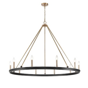 Carruth - 10 Light Chandelier-32 Inches Tall and 45 Inches Wide - 1266160
