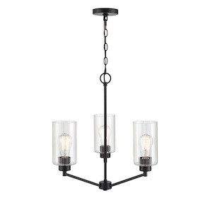 Beverlly - 3 Light Chandelier-20 Inches Tall and 21 Inches Wide