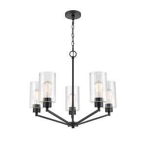 Beverlly - 5 Light Chandelier-21.5 Inches Tall and 26 Inches Wide - 1297241