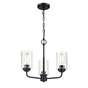 Moven - 3 Light Chandelier-16 Inches Tall and 18 Inches Wide - 1266161