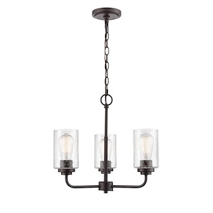 Moven - 3 Light Chandelier-16 Inches Tall and 18 Inches Wide - 1159818