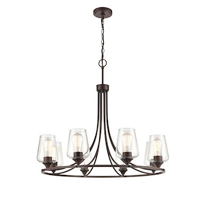 Ashford - 8 Light Chandelier-28 Inches Tall and 32 Inches Wide - 928056