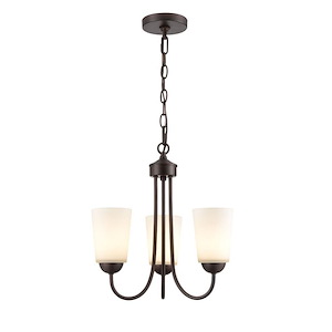 Ivey Lake - 3 Light Chandelier-15.5 Inches Tall and 15 Inches Wide
