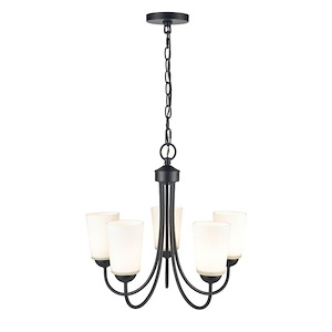 Ivey Lake - 5 Light Chandelier-17 Inches Tall and 20 Inches Wide - 1027240