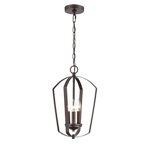 Ivey Lake - 3 Light Pendant-16.75 Inches Tall and 11 Inches Wide - 1161200