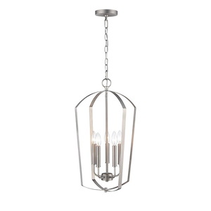 Ivey Lake - 5 Light Chandelier-24 Inches Tall and 15 Inches Wide