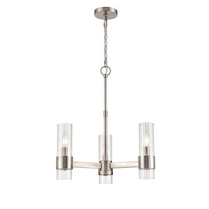 Caberton - 3 Light Chandelier-22 Inches Tall and 20 Inches Wide - 1314364