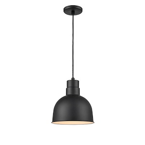 R Series - 11W 1 LED Pendant-11 Inches Tall and 10 Inches Wide - 1093484