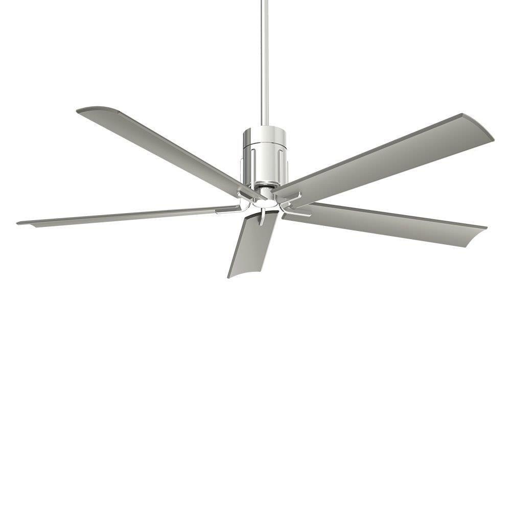 Minka Aire Fans F684L Clean Ceiling Fan with Light Kit in  Transitional Style 16.5 inches tall by 60 inches wide