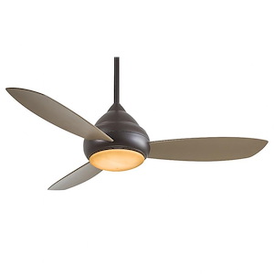 Concept Ii - Fan with Light Kit in Traditional Style - 20.5 inches tall by 52 inches wide