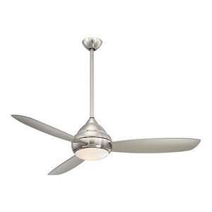 Concept I - Ceiling Fan with Light Kit in Traditional Style - 18.5 inches tall by 58 inches wide - 675424
