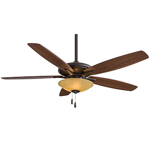 Mojo - Ceiling Fan with Light Kit in Transitional Style - 14.5 inches tall by 52 inches wide