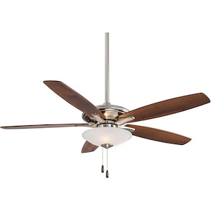 Mojo - 5 Blade Ceiling Fan with Light Kit-17.8 Inches Tall and 52 Inches Wide