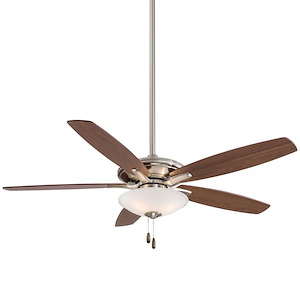 Mojo - 5 Blade Ceiling Fan with Light Kit-17.8 Inches Tall and 52 Inches Wide - 1033305
