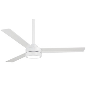 Roto - 3 Blade Ceiling Fan-52 Inches Wide - 1337128