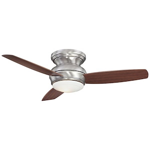 Concept - Ceiling Fan with Light Kit in Traditional Style - 11 inches tall by 44 inches wide