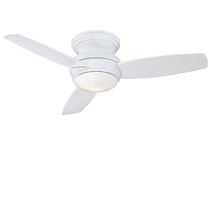 Traditional Concept - Ceiling Fan with Light Kit in Traditional Style - 11 inches tall by 44 inches wide - 675418