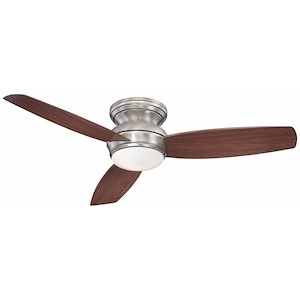Concept - Ceiling Fan with Light Kit in Traditional Style - 11 inches tall by 52 inches wide
