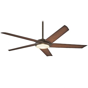 Raptor - Ceiling Fan with Light Kit in Contemporary Style - 11 inches tall by 60 inches wide - 536251